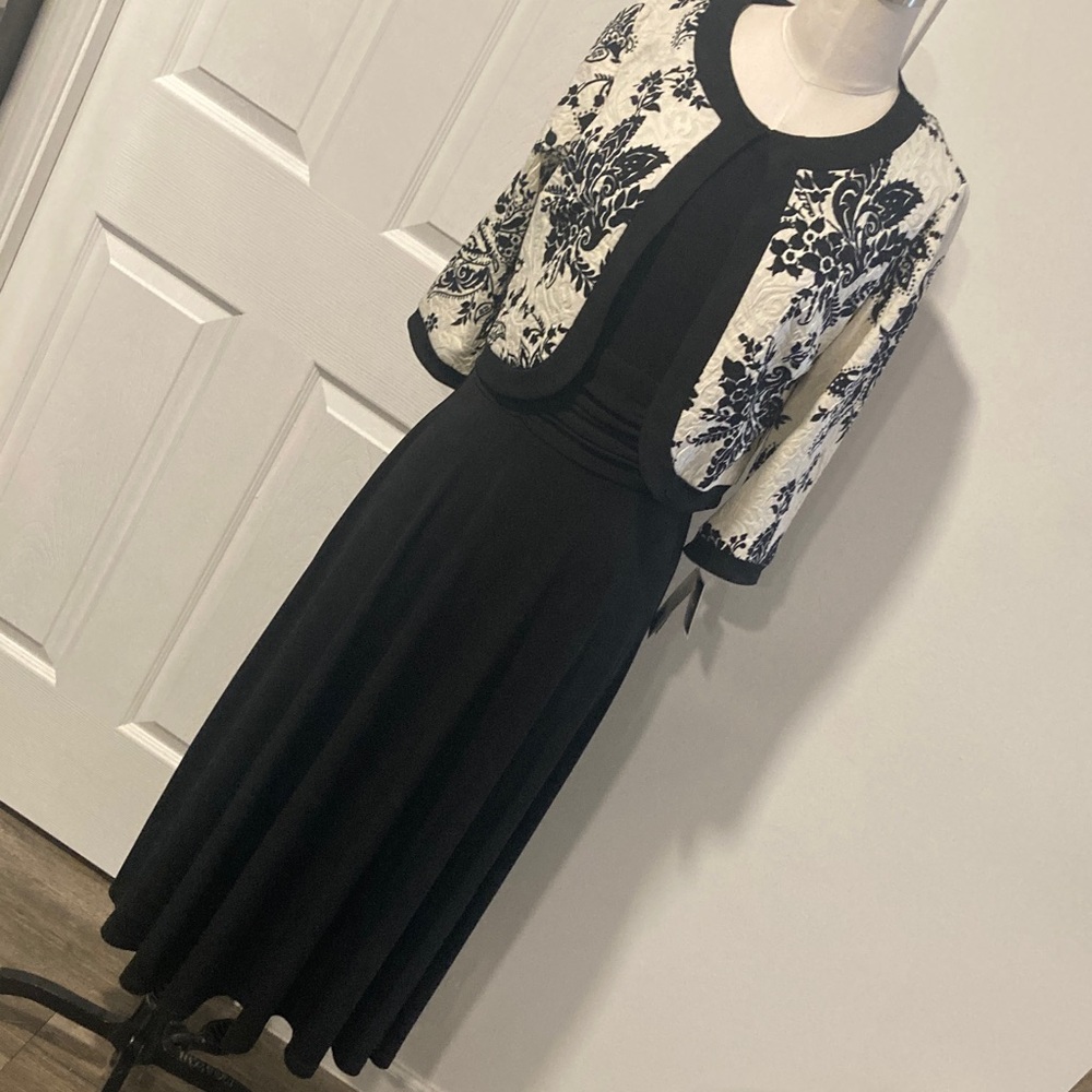 K Studio Collection dress with cropped jacket 6